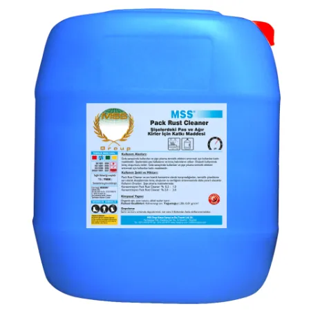 MSS Pack Rust Cleaner Additive for Rust and Heavy Dirt Removal in Bottles 20 L (20 KG)