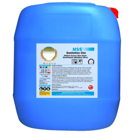 MSS Sanitation Chlor Silicate-Containing Chlorine-Based Sanitation Agent 20 L