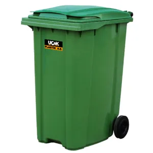 Garbage Container (2 Wheels, Lid, 360 L)