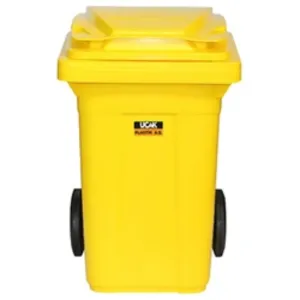 Garbage Container (2 Wheels, Lid, 80 L)