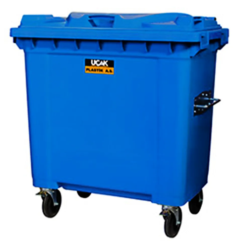 Garbage Container (4 Wheels, Lid, 770 L)