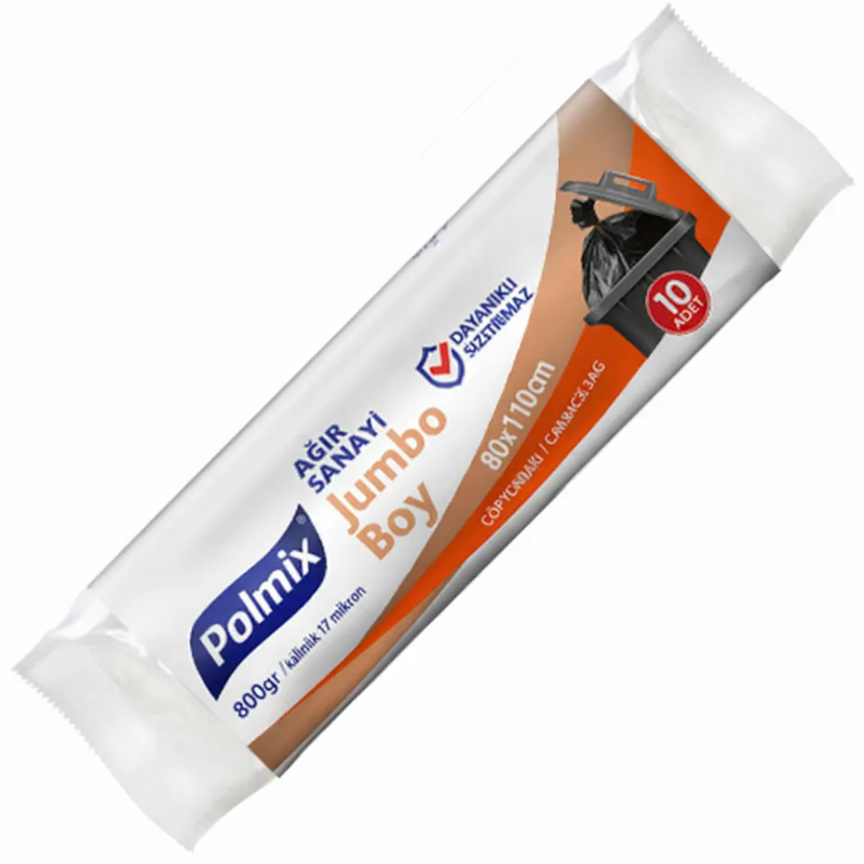 Garbage Bag Jumbo (80x110, 120 L, 100 µ, 800 Gr. G.W. Blue)