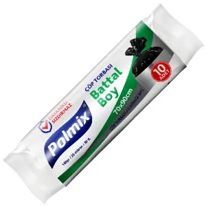 Garbage Bag Battal (70x90, 80 L, 25 µ, Blue, 240 Pcs.)