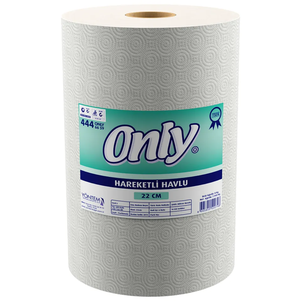 Towel Motion (22 cmx130 m, 2 Layers, 6 Rolls in Box, 8 Kg)