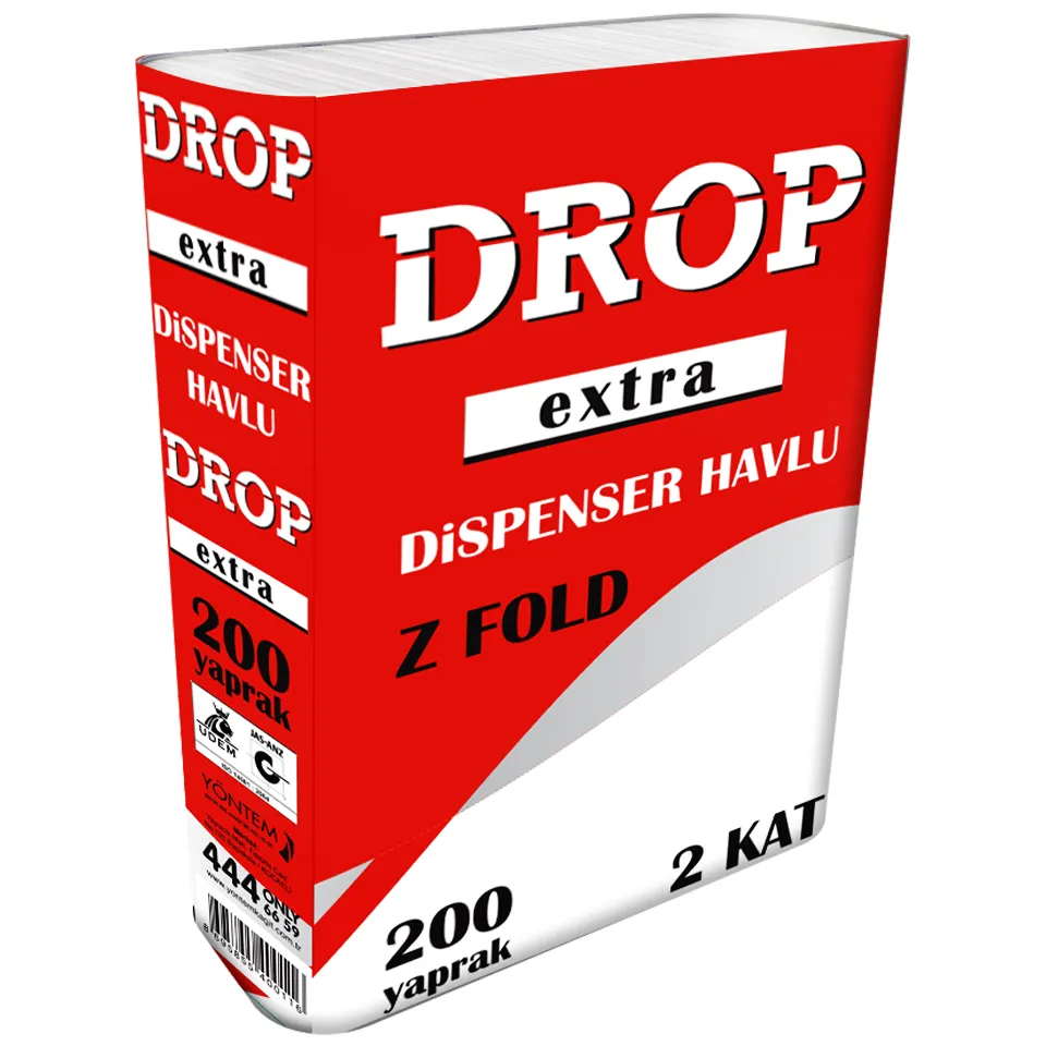 Towel Z Fold (20x23 cm, 2 Layers, 16 gr/m2, 200 Ypr. 12 Pk.)